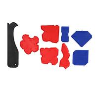 Caulking Tool, Caulking Tool Kit Caulk Remover Tool Grout Removal Tool 8pcs Silicone Sealant Spreader Spatula Scraper for Kitchen Bathroom and Window