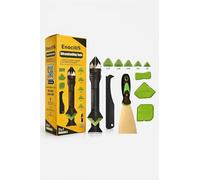 Caulking Tool Set EnociliS 11-in-1 + Shovel,Silicone, Sealant Finishing Tool with Stainless Steel Head, Scraper for Bathroom, Kitchen, Windows Caulk Remover, Kitchen,Floor,Window,Sink Joint,Frames