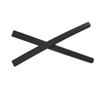 Caulo Replacement Ear Socks Earsocks Compatible fit for Oakley Metal Plate TI OX5153 Glass Sunglass Frames (Black - 1 Pair)