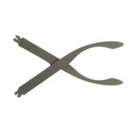 Caulo Replacement Temple Arm Legs Arms Compatible with Oakley Holbrook OO9102 OO9417 OO9244 Glass Sunglass Frames, Matte Grey, 135 mm