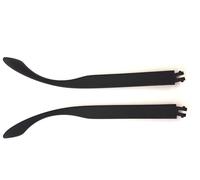 Caulo Replacement Temple Arm Legs Arms Compatible with Oakley Holbrook OO9102 OO9417 OO9244 Glass Sunglass Frames, Matte Black, 135 mm