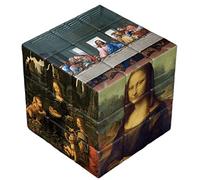 CAULYS Famous Painting Theme Series Magic Cube, Celebrity Masterpiece Photo Transform Cube, Creative Gift, Toys (Van Gogh-Postimpressionism Style)