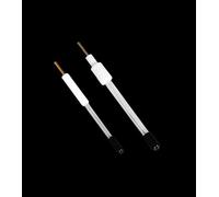 CAULYS Silver Chloride Silver Reference Electrode, Ag/Agcl Reference Electrode, 1 Pcs Silver Silver Chloride Electrode (Diameter 4mmX50mm Length)