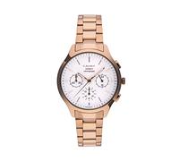 CAUNY Analog Model Legacy Woman Rose Gold Clock Brand