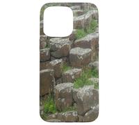 Causeway Coast Northern Ireland Basalt Stone Columns Photo Case for iPhone 15 Pro Max