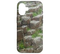Causeway Coast Northern Ireland Basalt Stone Columns Photo Case for iPhone 16