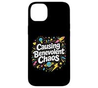 Causing Benevolent Chaos Creative Identity Statement Case for iPhone 14 Plus