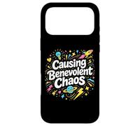 Causing Benevolent Chaos Creative Identity Statement Case for iPhone 17 Pro Max