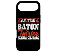 Caution Baton Twirler Flying Objects Case for iPhone Air