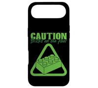 Caution Bricks On The Floor Block Building Brick Builder Case for iPhone Air