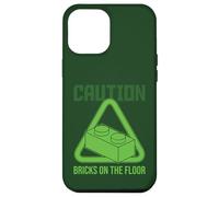 Caution Bricks On The Floor Block Building Master Builder Case for iPhone 12 Pro Max