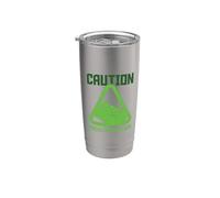 Caution Bricks On The Floor Block Building Master Builder Stainless Steel Insulated Tumbler