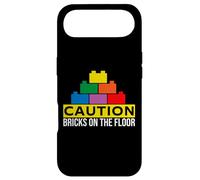 Caution Bricks On The Floor - Brick Builder Block Building Case for iPhone Air