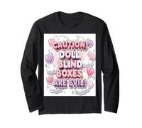 Caution Doll Blind Boxes Budget First Design Long Sleeve T-Shirt
