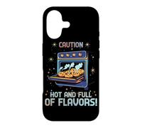 CAUTION HOT AND FULL OF FLAVORS! Case for iPhone 17