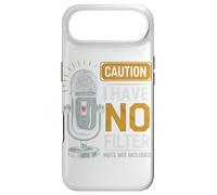 Caution I have no filter Funny sarcastic Rage Men Women Case for iPhone Air