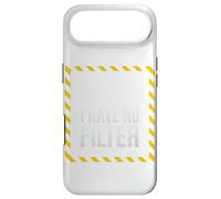 Caution I have no filter Funny sarcastic Rage Men Women Case for iPhone Air