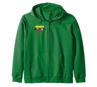 Caution I've Been Known To Throw Things Funny Ceramic Arts Zip Hoodie