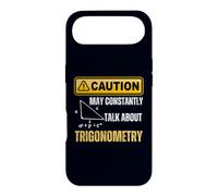 Caution: May Constantly Talk About Trigonometry Funny Math Case for iPhone Air