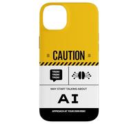 Caution May Start Talking About AI Artificial Intelligence Case for iPhone 14 Plus