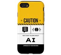 Caution May Start Talking About AI Artificial Intelligence Case for iPhone SE (2020) / 7/8