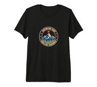 Caution May Start Yodeling Randomly Alpine Badge Women Premium T-Shirt