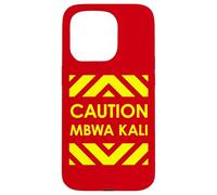 Caution Mbwa Kali Case for iPhone 15 Pro