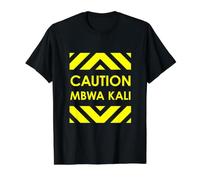Caution Mbwa Kali Value Graphic T-Shirt, Men, Black, XL