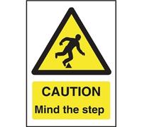 Vogue Caution Mind The Step Sign