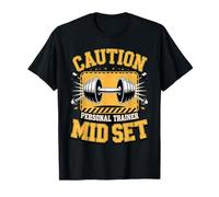 Caution Personal Trainer Mid Set T-Shirt