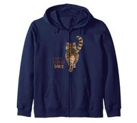 Caution Sassy Cat Attitude Served Daily Funny Tabby Feline Zip Hoodie