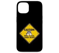 Caution Sign Alaskan Malamute Dog Funny Gift Malamute Puppy Case for iPhone 13