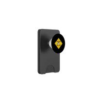 Caution Sign Alaskan Malamute Dog Funny Gift Malamute Puppy PopSockets PopWallet for MagSafe