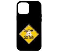 Caution Sign Highland White Terrier Funny Gift Westie Puppy Case for iPhone 12 Pro Max