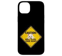 Caution Sign Highland White Terrier Funny Gift Westie Puppy Case for iPhone 14 Plus