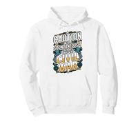 Caution: Talks About the Civil War Pullover Hoodie