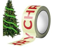Caution Tape Christmas,16.4ft Glow in the Dark Seasonal Decor,Holiday Hazard Warning Tapes - for Event Planners Party Organizers DIY Enthusiasts School Campground Garden Driveway Living Room
