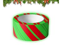 Caution Tape Christmas - 16.4ft Glow in the Dark Seasonal Decor,Holiday Hazard Warning Tapes - for Event Planners DIY Enthusiasts School Campground Pathways Stair Garden Driveway Park Patio Porch