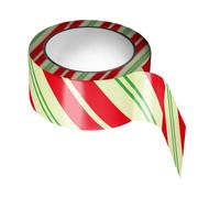 Caution Tape Christmas | 16.4ft Glow in the Dark Seasonal Decoration,Adhestive Festive Marking Tape - for Event Planners Party Organizers DIY Enthusiasts School Campground Garden Driveway Living Room