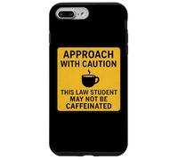 Caution This Law Student May Not Be Caffeinated Coffee Lover Case for iPhone 7 Plus/8 Plus
