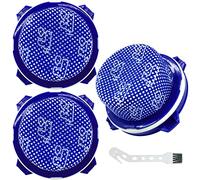 CauYien Jet 75 Vacuum Filters Replacement Parts 3 pack For SAMSUNG Jet 70 Jet 70+ Jet 75 Jet 75+ Jet 90 Jet 60 and VS9000RL Vacuum Cleaner.Washable Micro Filter Part Number:DJ97-02649A