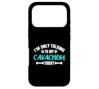 Cavachons I'm Only Talking To My Cavachon Today Case for iPhone 17 Pro