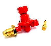 Cavagna High Pressure Propane Regulator 0.5 - 4 bar Adjustable POL x 8 mm