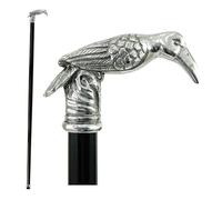 CAVAGNINI Elegant Cane - Handmade in Italy, Solid Walking Stick with Wood and Metal Structure, Orthopedic, Custom Colors, for Elderly Men and Women