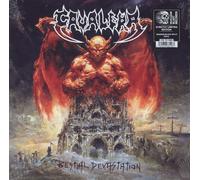 Cavalera Bestial Devastation - Orange/Black Split Vinyl - Hypesticker - Sealed UK 12" vinyl single record NBR68147 Nuclear Blast 2023