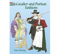 Cavalier and Puritan Fashions (Dover Fashion Coloring Book)