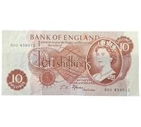 Cavalier Coins Bank of England 10 Shillings Banknote, Series C, 1961-1970