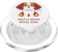 Cavalier King Charles Gentle Heart Royal Soul PopSockets PopGrip for MagSafe