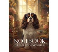 Cavalier King Charles Notebook: Elegant Reading Journal Inspired by Cozy Autumn Moments
