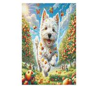 Cavalier King Charles Spaniel 1000 Piece Jigsaw Puzzle for Adults Wild Animals Pet Dogs Jigsaw Bedroom Decor Accent Whimsical Brainteaser Great Relaxation Activity 1000 PCS